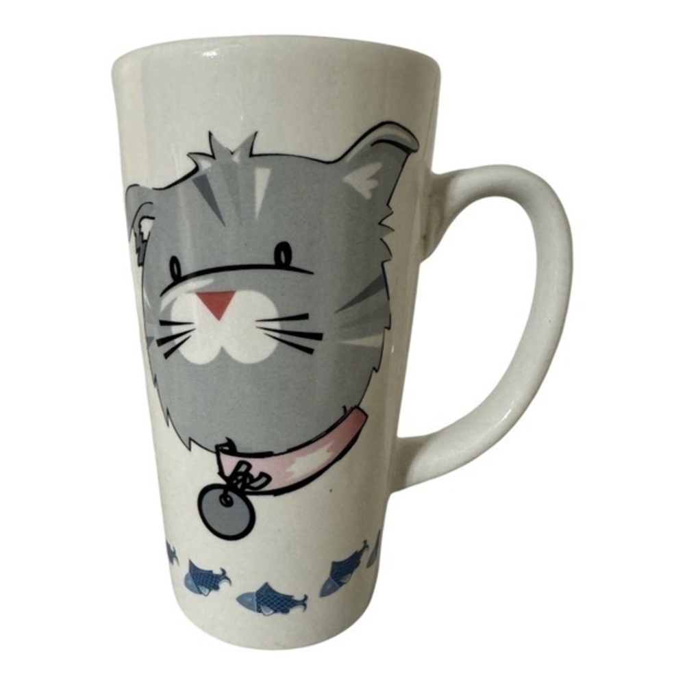 Cat Coffee Mug Large 12oz DMI Design Studio Kitty Cat Lover